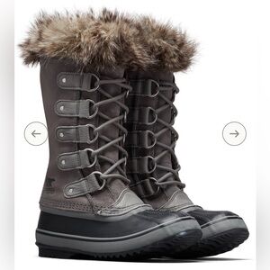 Sorel Women's Gray , Black & Brown Arctic Waterproof Winter Boots